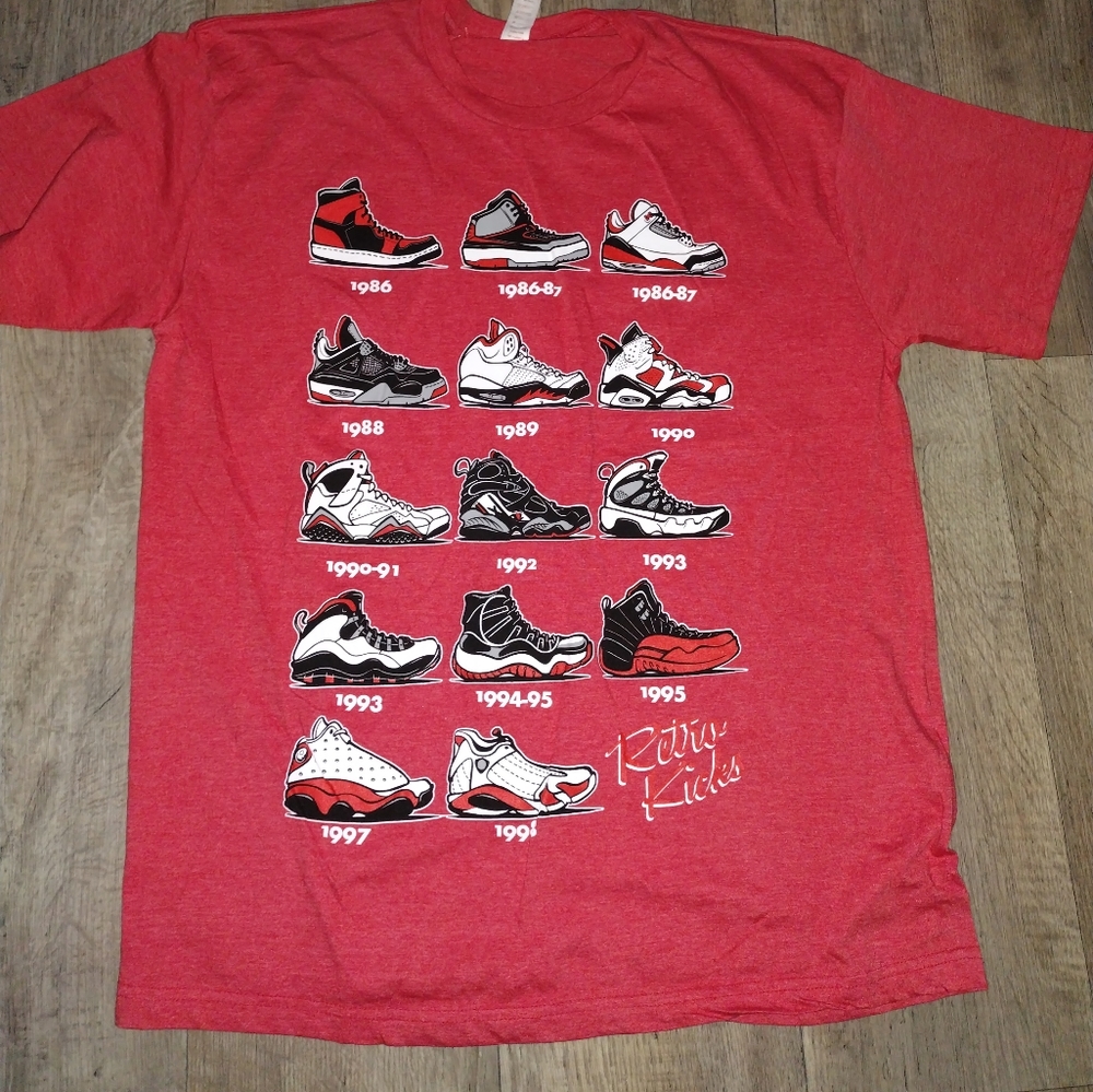 Cotton Heritage Retro Kicks tshirt